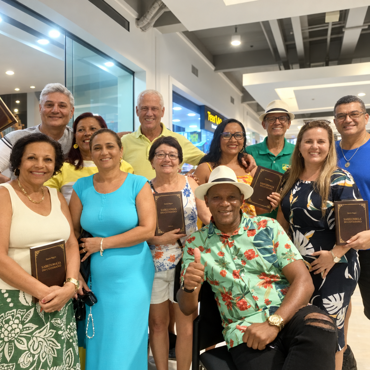 Participação de Dante Negro em feira literária